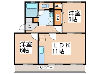 間取図 ポプラヶ丘コープ８号棟