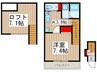 Liberta 1Kの間取り