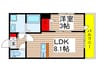 仮)BestStage八千代台北7丁目Ⅱ 1LDKの間取り