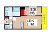 仮)BestStage八千代台北7丁目Ⅱ 1LDKの間取り