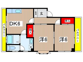 間取図 ハイム  イチムラ