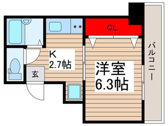 間取図 ウィルテラス押上