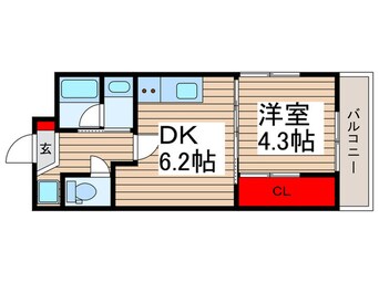 間取図 ウィルテラス押上