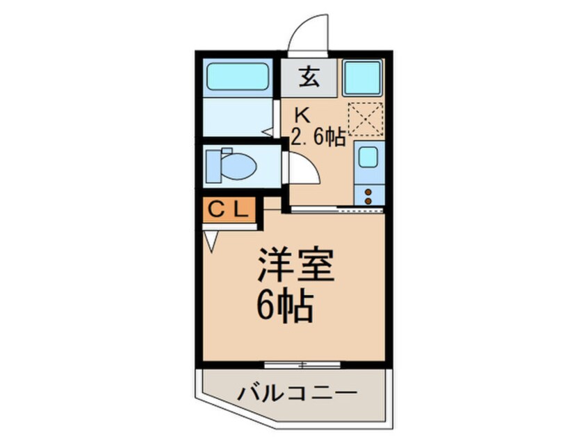 間取図 エストレジデンス狛江