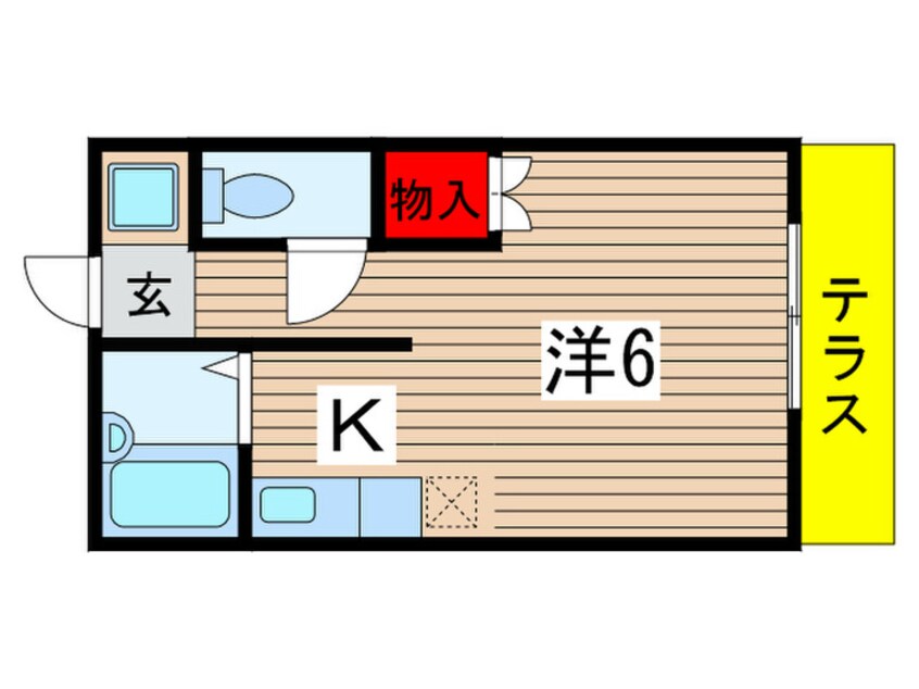 間取図 ＹＫハウス小仲台