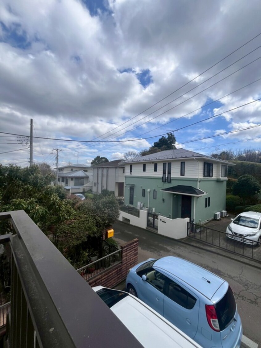 室内からの展望 コスモハイツ