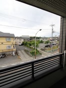 室内からの展望 ボヌ－ル橋場