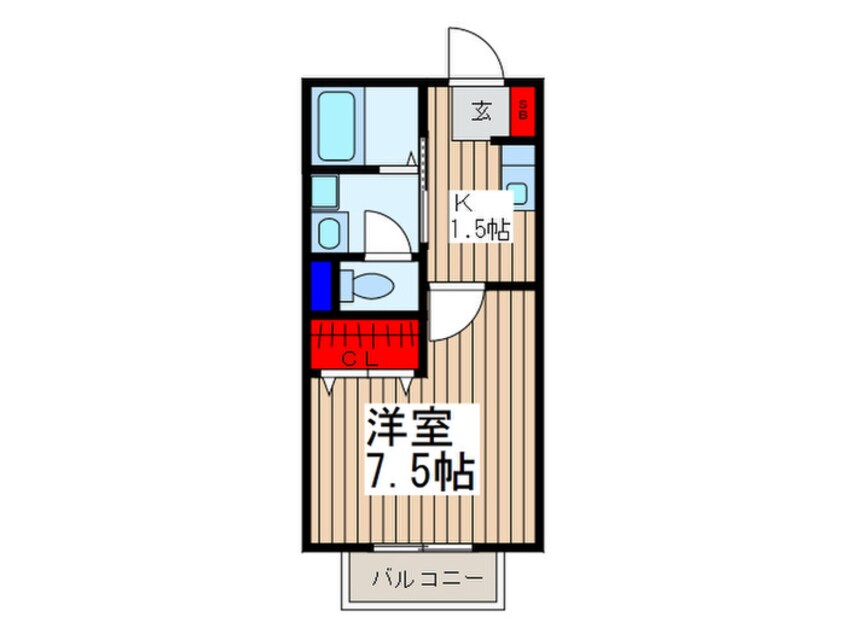 間取図 リリーガーデン