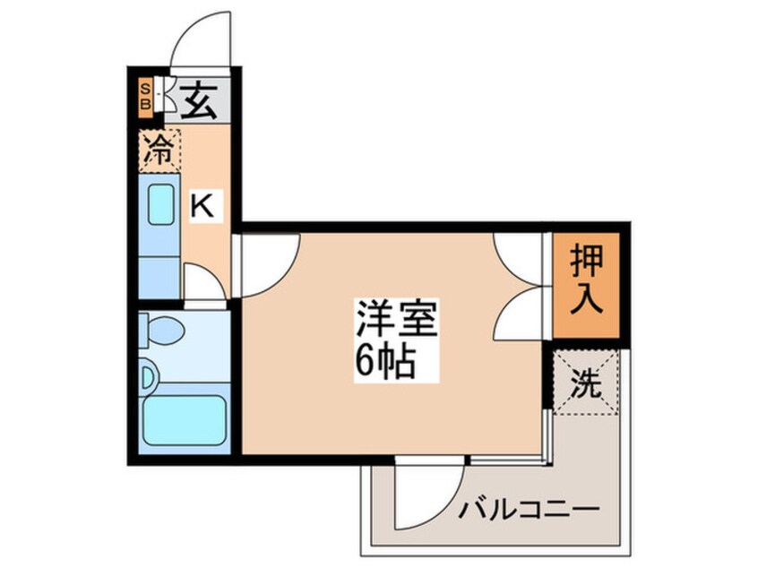 間取図 ア－バン・ヤマヤ