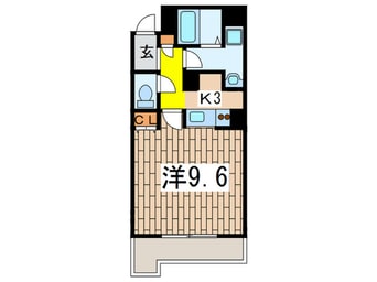 間取図 フェリ－チェ横濱