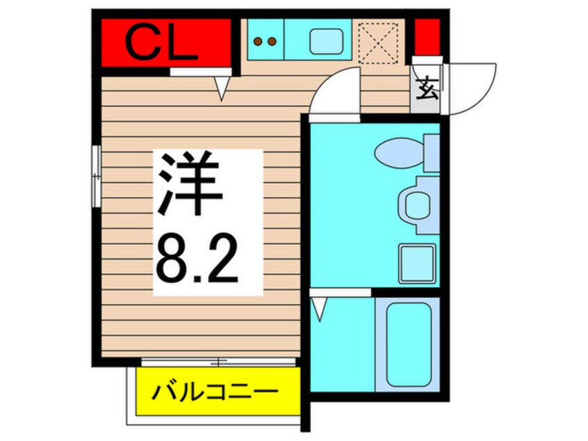 間取図 ランジュ