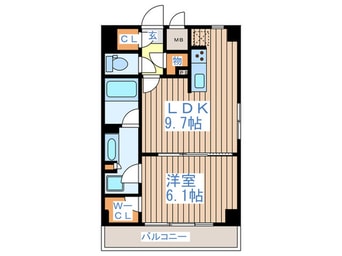 間取図 ザ・パークハビオ高円寺