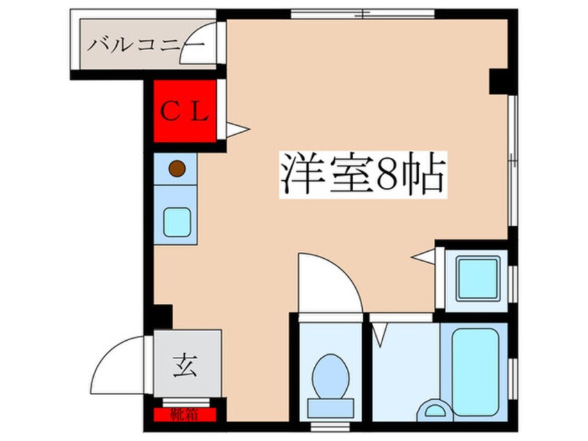 間取図 セパレ－トハイツ