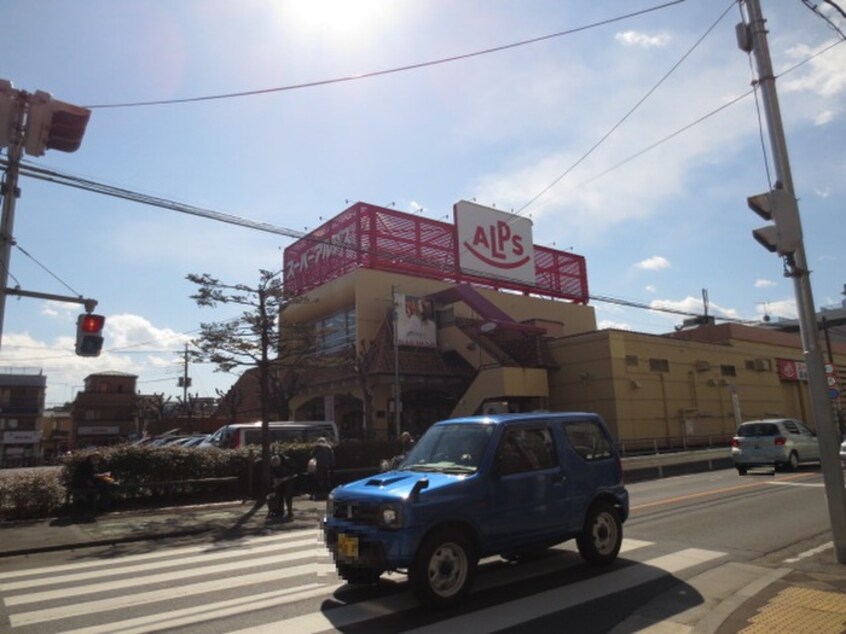 アルプス(スーパー)まで130m 田沢ビル