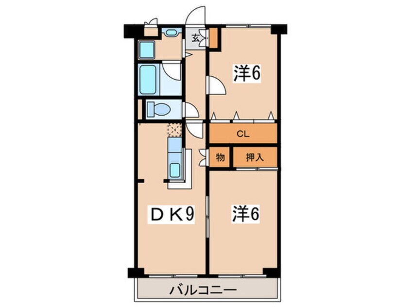 間取図 クレッセ