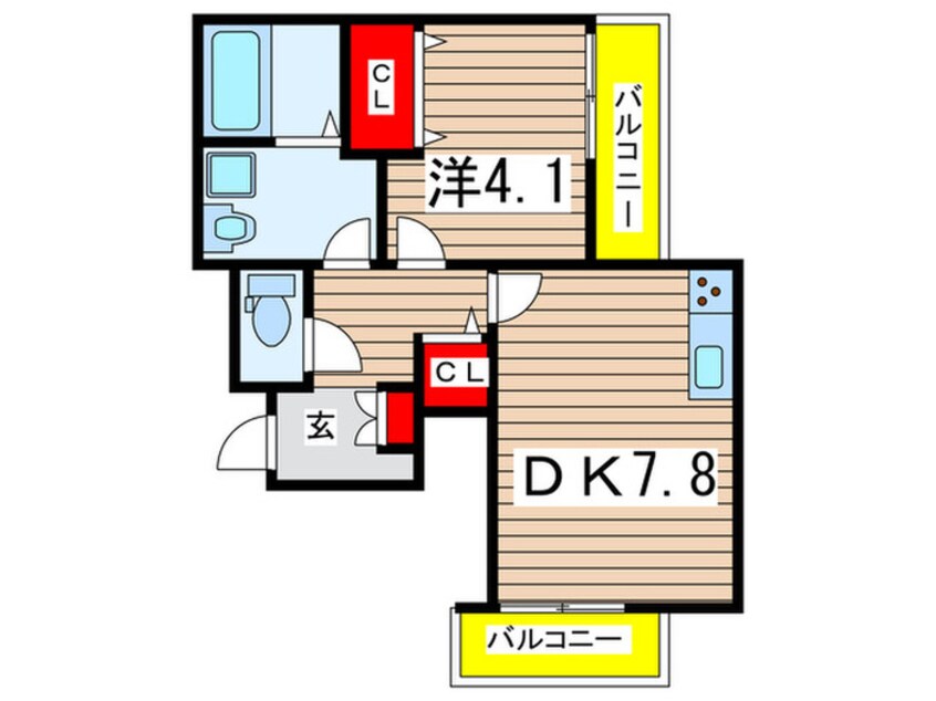 間取図 リブリ・ゼン