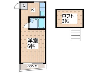 間取図 プラージュ南烏山