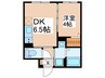 ＰＡＳＥＯ中野新橋 1DKの間取り