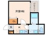 MELDIA羽沢横浜国大Ⅲ 1Kの間取り