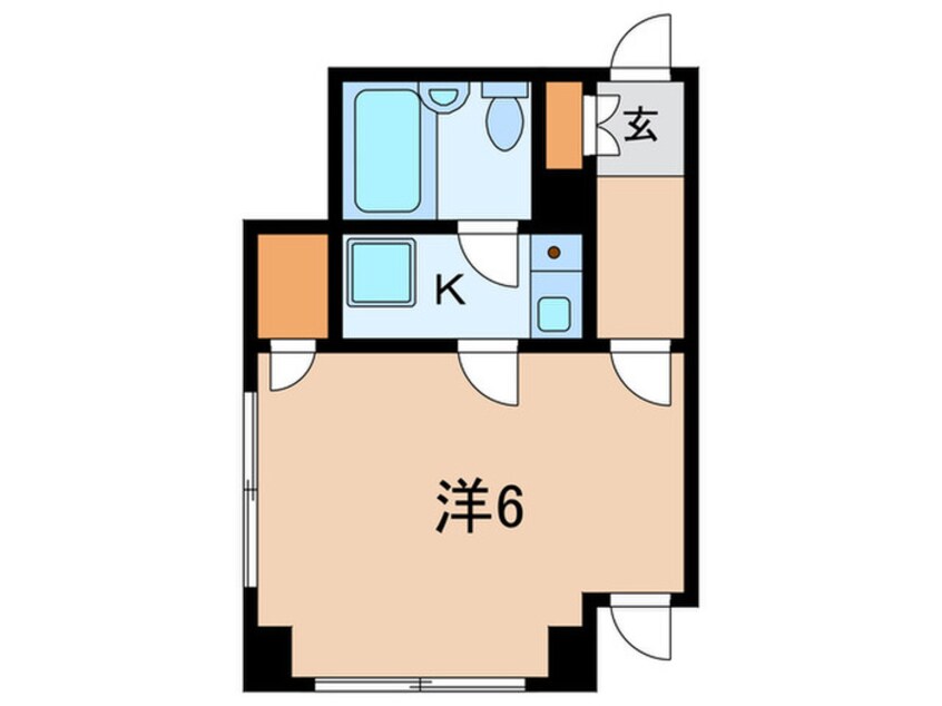 間取図 メゾンベルス