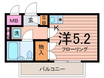 間取図 メゾンベルス