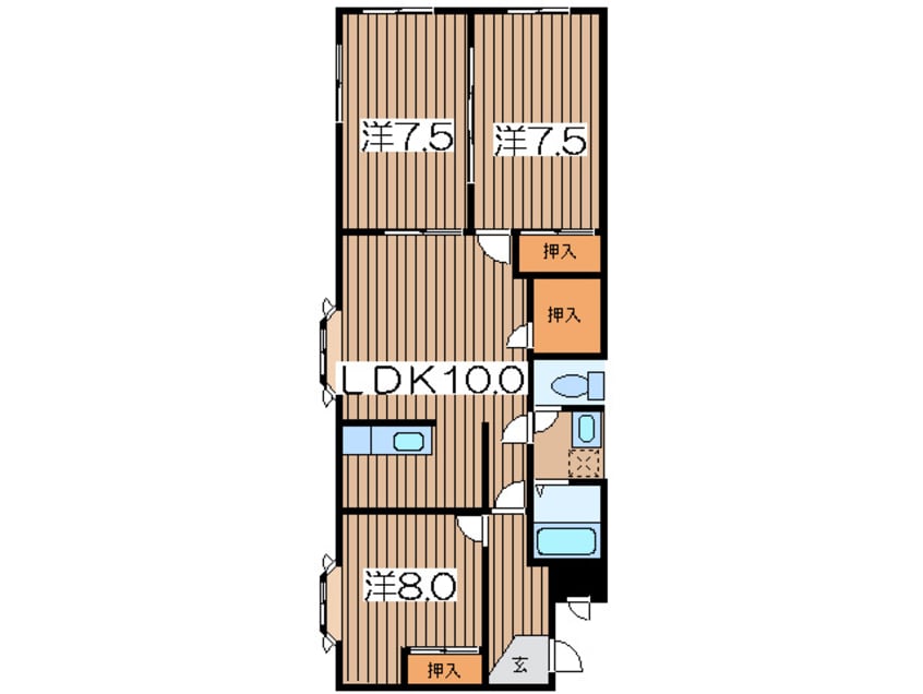 間取図 マリ－ナ三浦海岸