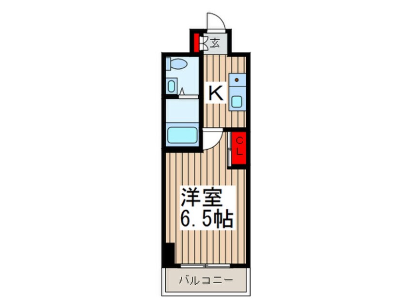 間取図 アクシーズグランデ蕨Ⅳ