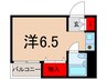 コバハイツ大泉Ⅳ 1Rの間取り