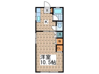 間取図 柳田マンション