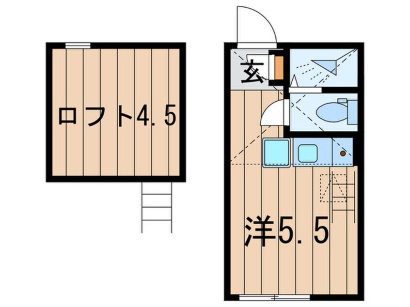 間取図 ラ・スペランツァ高田