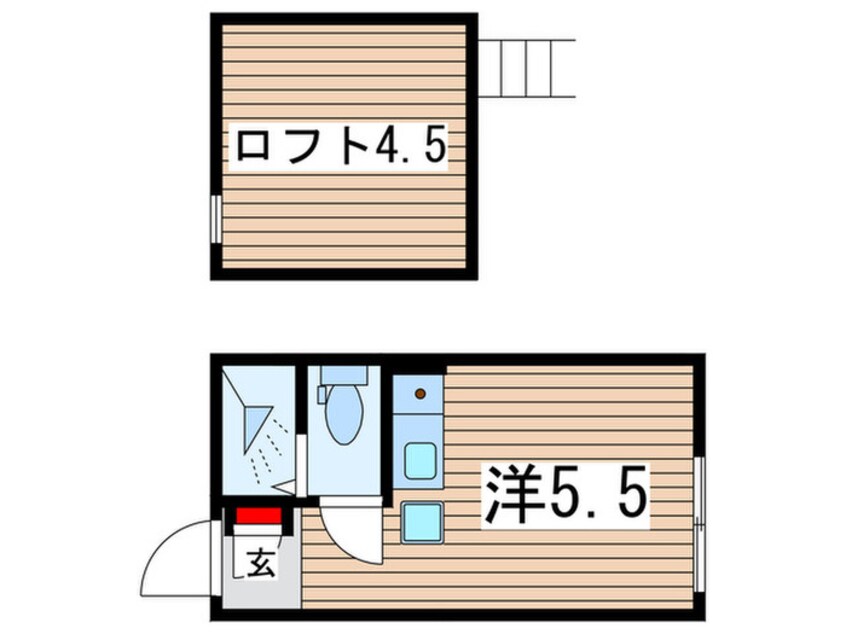 間取図 ラ・スペランツァ高田