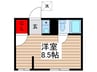 サンユーハイツ新中野 1Rの間取り
