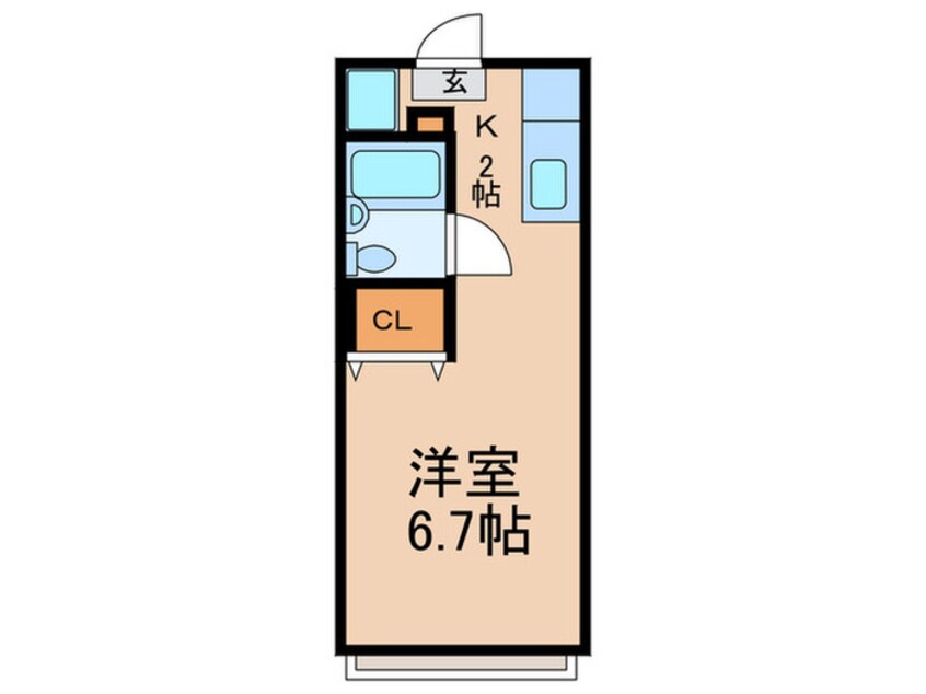 間取図 アネックス上野毛