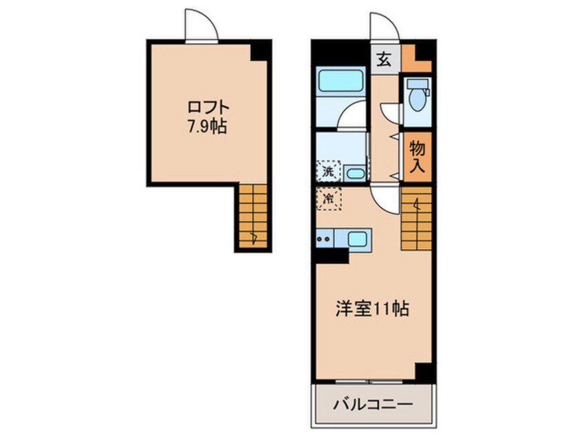 間取図 アスティオン高田