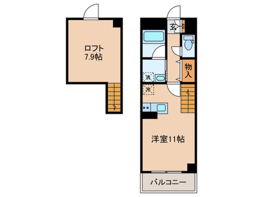 間取図 アスティオン高田