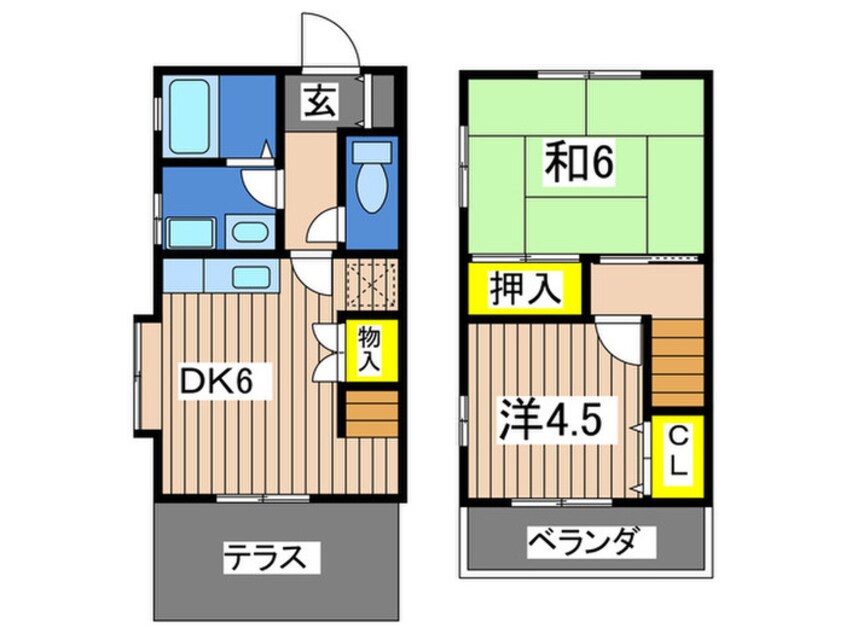 間取図 コンペックス芹が谷