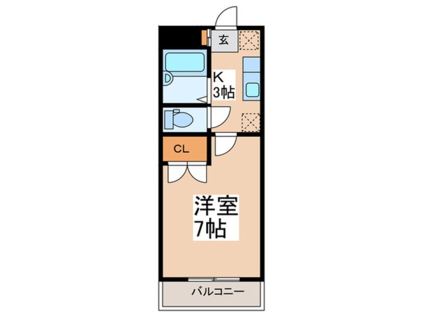 間取図 マイム桜上水