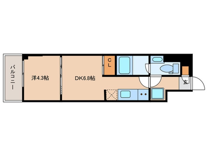 間取り図 コンフォリア・リヴ板橋