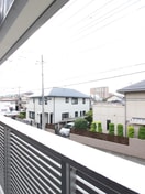 室内からの展望 コスモＡ棟