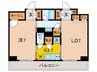 パークキューブ西ヶ原ステージ 1LDKの間取り