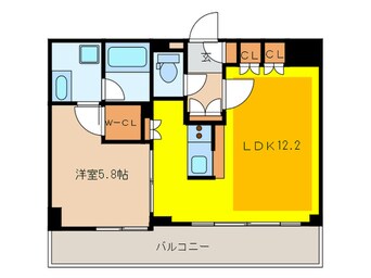 間取図 パークキューブ西ヶ原ステージ