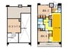 パークキューブ西ヶ原ステージ 2LDKの間取り