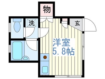 間取図 ショコラ野方