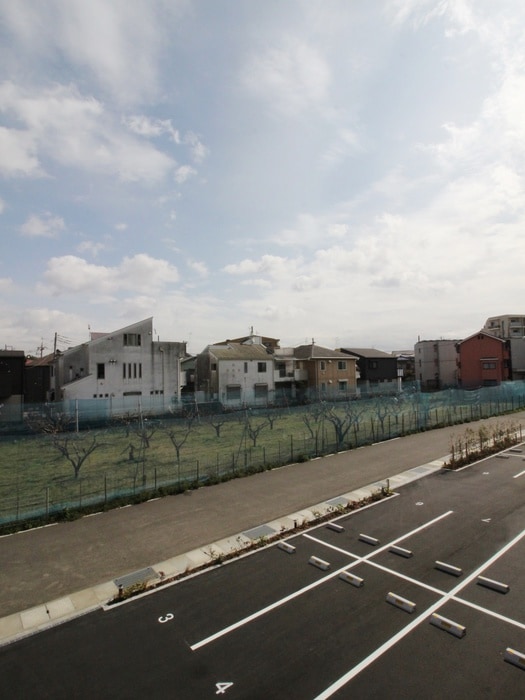 室内からの展望 オープンブルーム二子