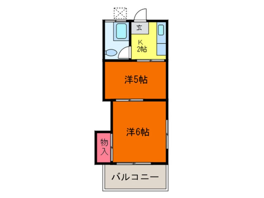 間取図 光風ハイツ