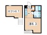 Rumah KL 1Rの間取り