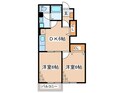 ラモードパレ・ハシバの間取図