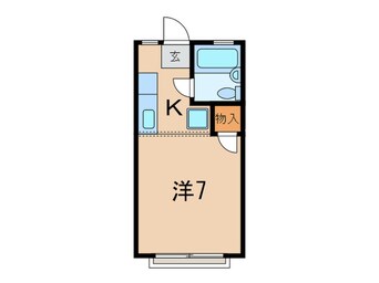 間取図 エステ－トアマチ