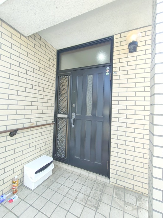 エントランス部分 北本市貸家