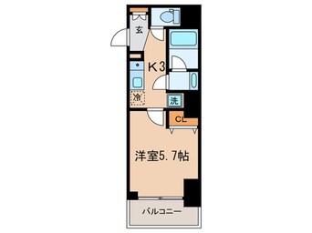 間取図 リブリ・ラピスラズリ川崎